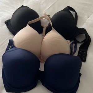 Assorted Bra Lot!  Three Victoria's Secret 36 b and c